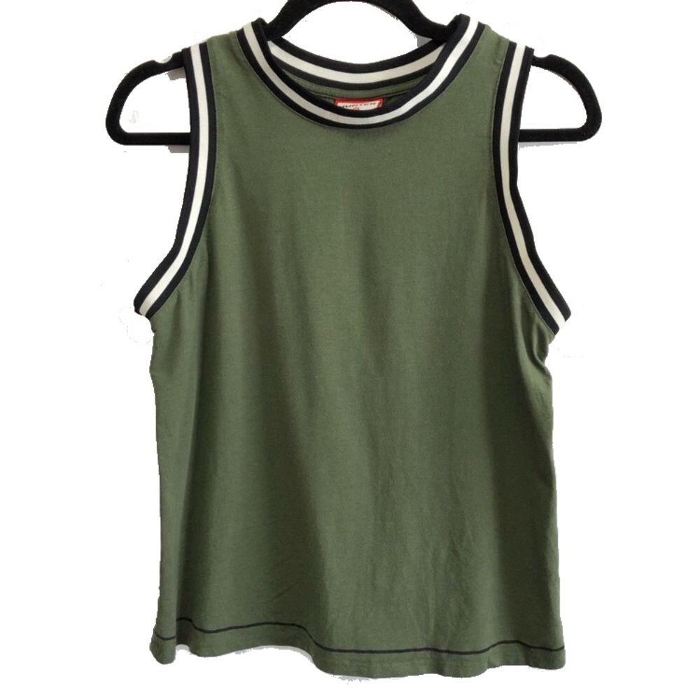 HUNTER FOR TARGET | EUC OLIVE GREEN TANK TOP | M